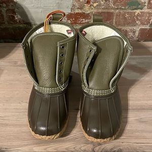 LL Bean 6” Sherpa Lined PrimaLoft Bean Boot